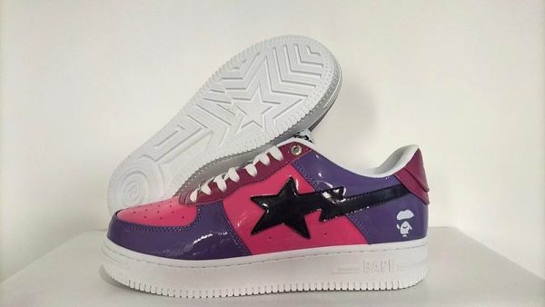 Bape A Bathing Ape Sta Low Sneakers In Different Colors