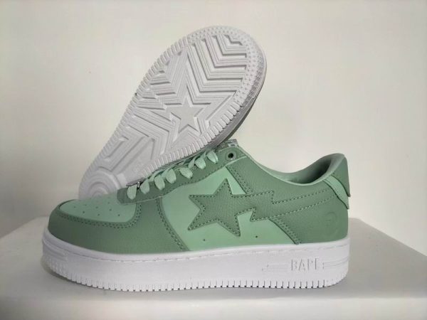 Bape A Bathing Ape Sta Low Top Sneakers In 2 Colors
