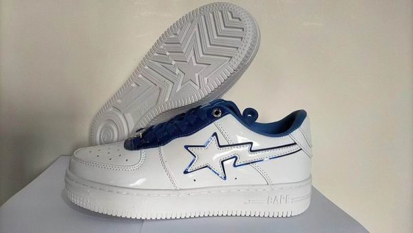 Bape A Bathing Ape Patent Sta Sneakers In 2 Colors