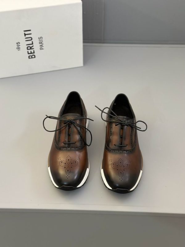 Berluti Hybrid Fast Track Sneakers In Different Colors