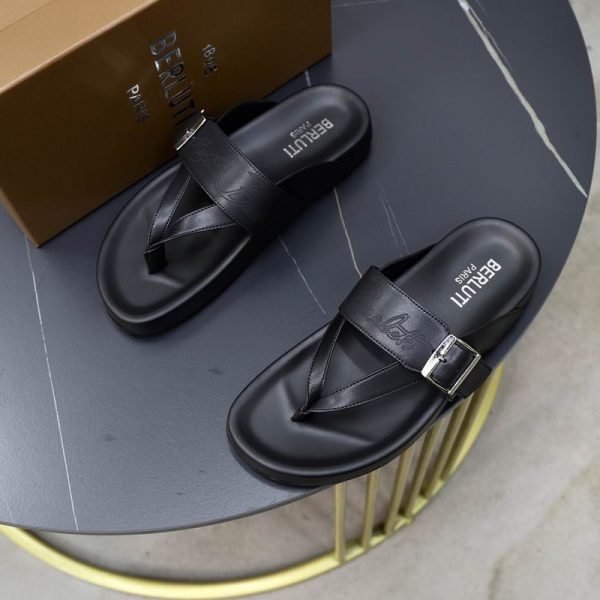 Berluti Scritto Sandals In 2 Colors