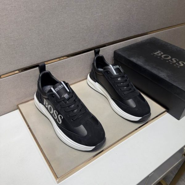 Hugo Boss Black & White Dean Runner Trainers