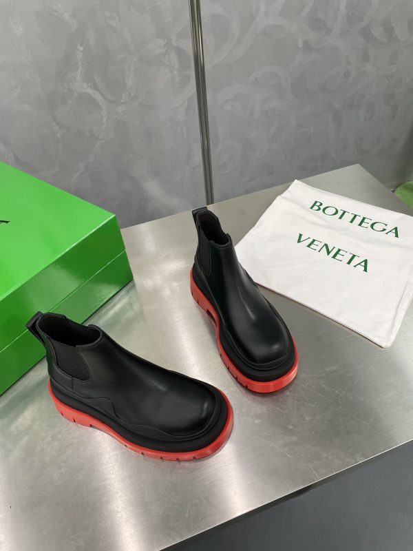 Bottega Veneta Tire Ankle Chelsea Boots In Multiple Colors