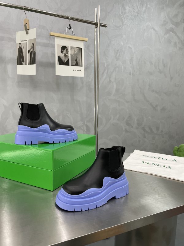 Bottega Veneta Tire Ankle Chelsea Boots In Different Colors