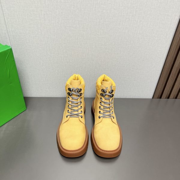 Bottega Veneta Haddock Lace Up Ankle Boots In 2 Colors