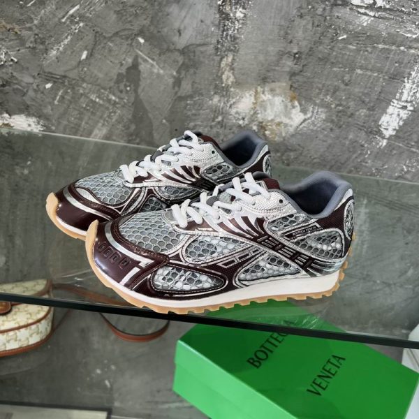 Bottega Veneta Orbit Merlot Sneakers In Different Colors