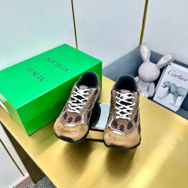 Bottega Veneta Orbit Suede Top Sneaker In Different Colors
