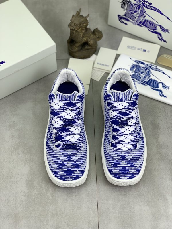 Burberry Women's Check Knit Box Sneaker