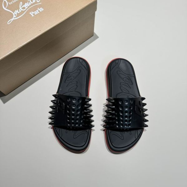 Christian Louboutin Take It Easy Sliders In Different Colors