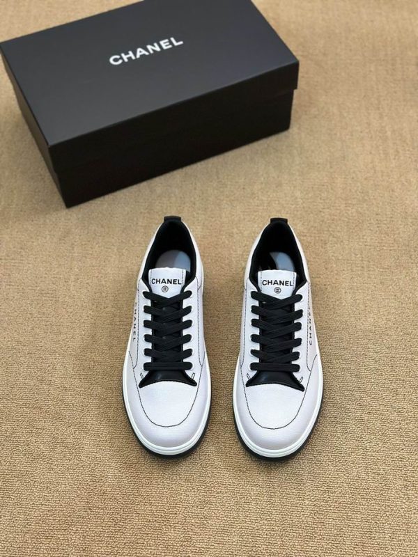 Chanel Calfskin Low Top Sneaker In 2 Colors