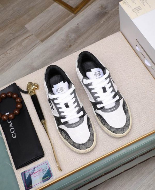 Coach Soho Sneakers With Signature Jacquard Design
