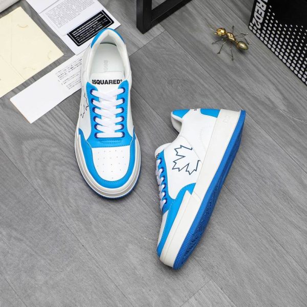 DSQUARED2 Blue Canadian Low Top Sneakers