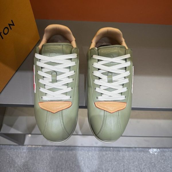 Louis Vuitton Olive Green Buttersoft Sneaker