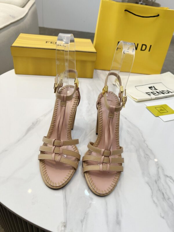 Fendi Delfina Strappy Heel In Different Colors