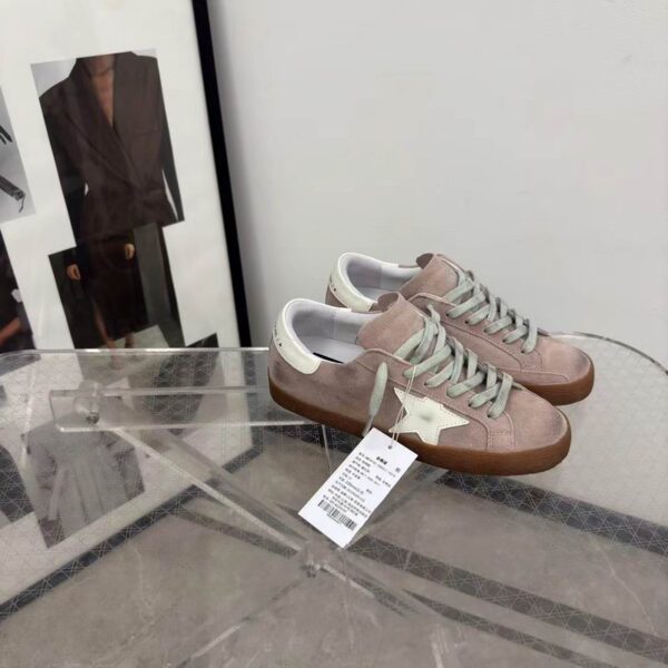 Golden Goose Superstar Sneakers With White Star Patch