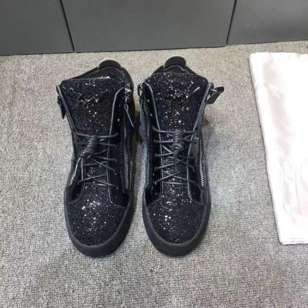 Giuseppe Zanotti Kriss Glitter High Top Sneakers