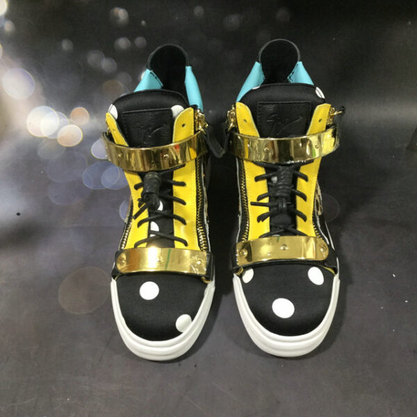Giuseppe Zanotti Coby Polka Dot High Top Sneakers