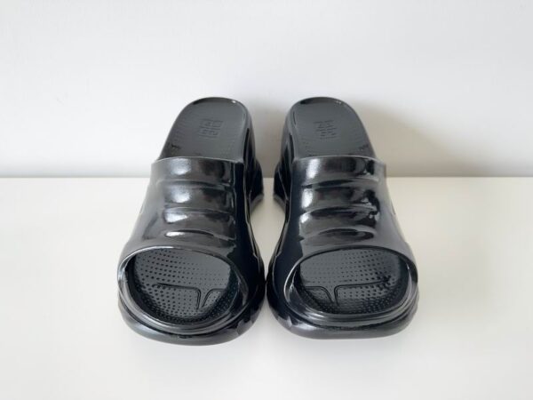 Givenchy Marshmallow Wedge Sliders