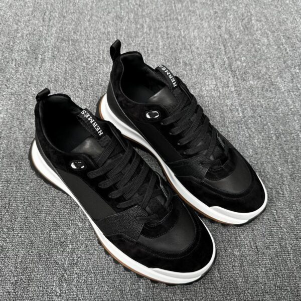 Hermès Leader Sneakers In Black