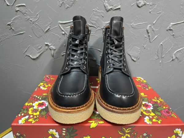 Kenzo Black Kenzoyama Lace Up Boots
