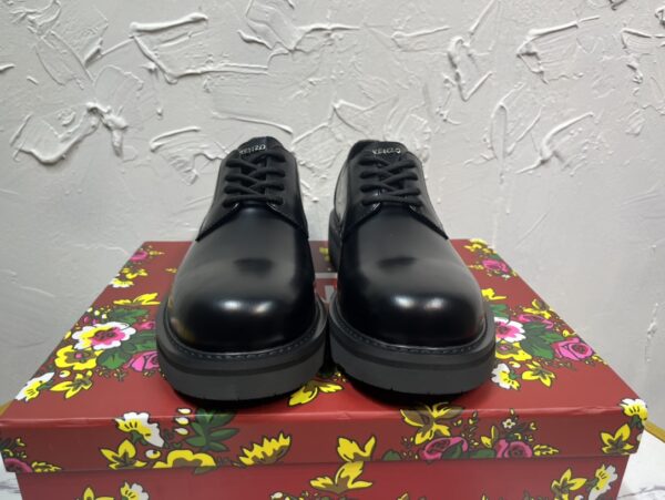 Kenzo Black Ukio Derby Shoes