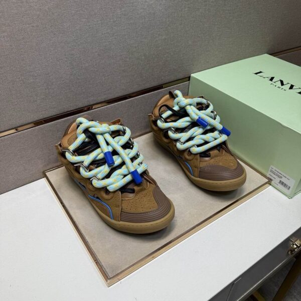 Lanvin Women's Curb Low Top Rope Sneakers