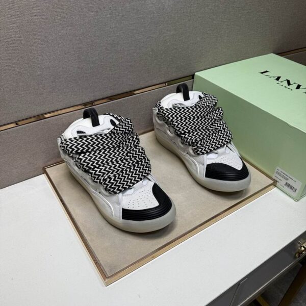 Lanvin Women's Suede Rope Lace Sneakers