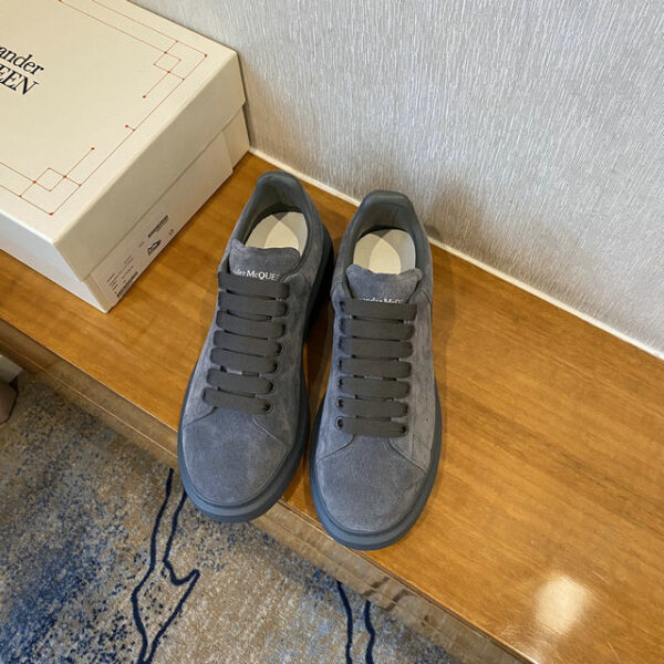 Alexander McQueen Women's Oversized Suede Low Top Sneakers