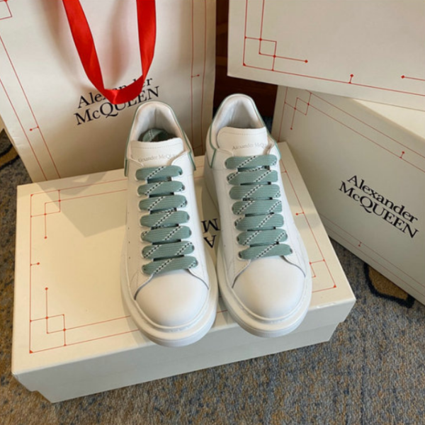 Alexander McQueen Oversized Panelled Lace Up Sneakers In Different Colors