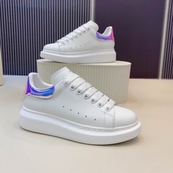 Alexander McQueen Women's Oversized Iridescent Sneakers