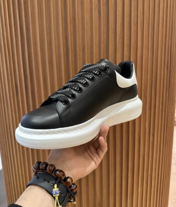 Alexander McQueen White & Black Oversized Sneakers