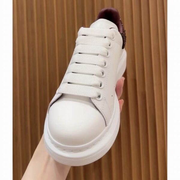 Alexander McQueen Oversized Crystal Embellished Low Top Sneakers
