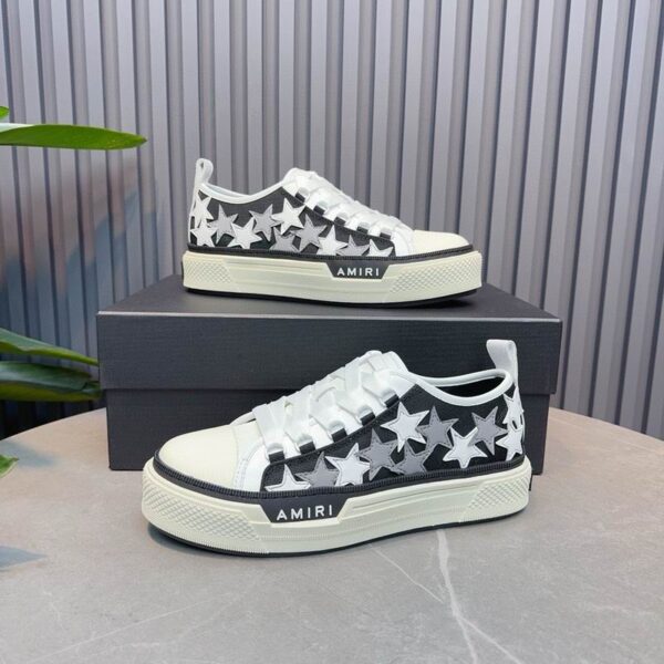 Amiri Stars Court Low Top Sneakers