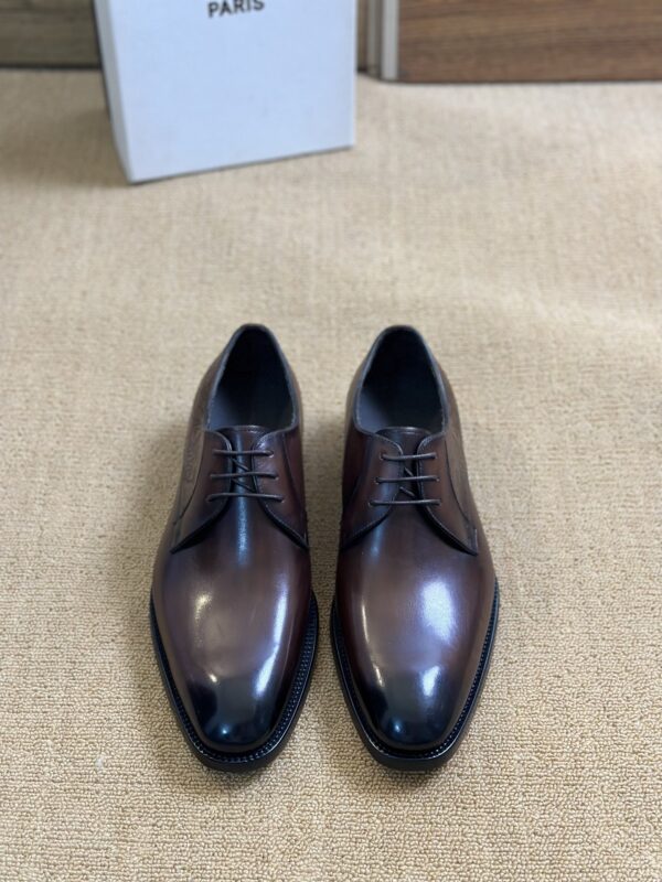 Berluti New Oslo Leather Derby Dress Shoes In 2 Colors