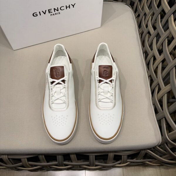 Berluti White Playtime Scritto Leather Sneakers