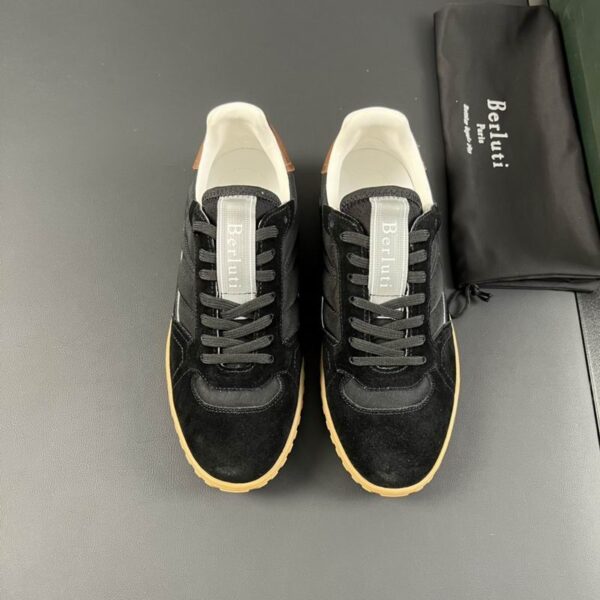 Berluti Playoff Suede Sneakers In Different Colors