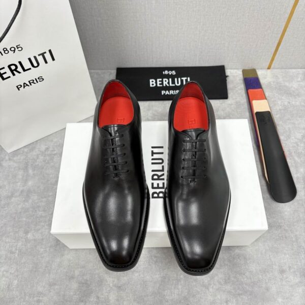 Berluti Alessandro Leather Dress Shoes In 2 Colors