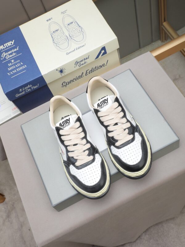 Maison Mihara Yasuhiro X Autry Leather Sneakers