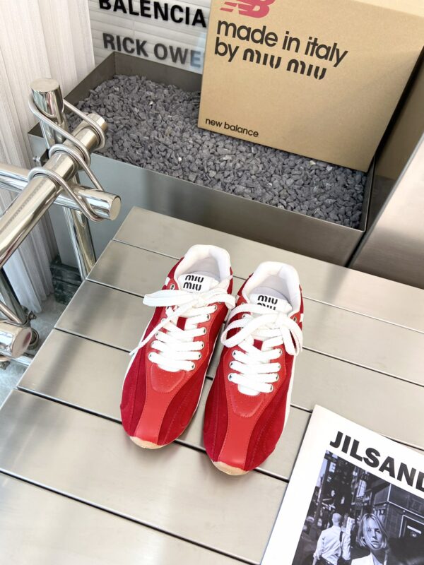 Miu Miu x New Balance Plume Suede Women's Sneakers In Different Colors