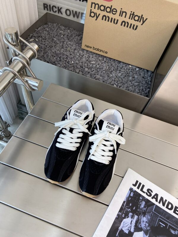 Miu Miu x New Balance Plume Suede Women's Sneakers In 2 Colors