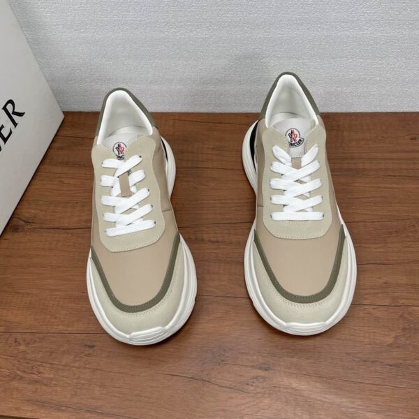 Moncler Beige Leni Low Top Sneakers