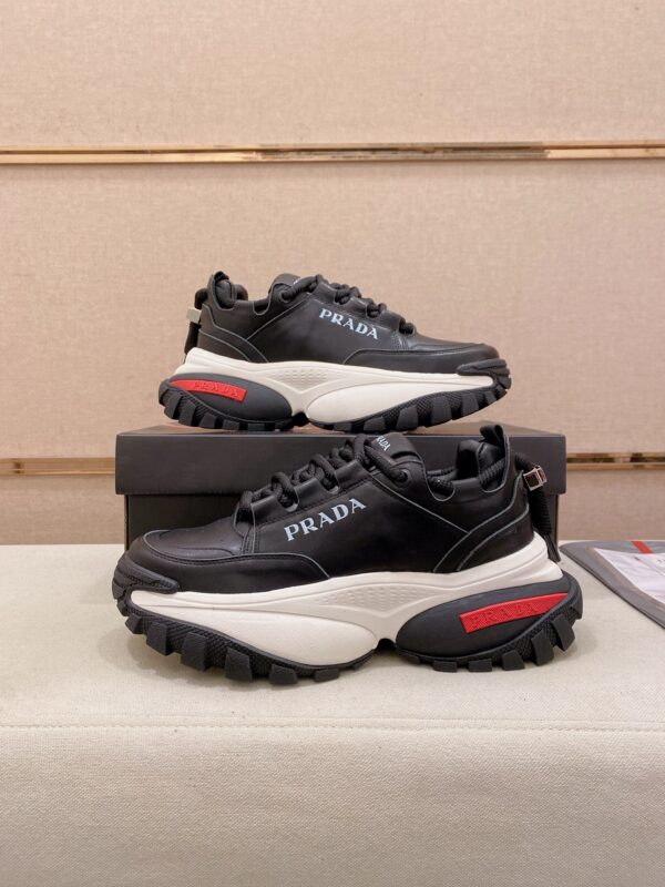 Prada Block Chunky Logo Sneakers