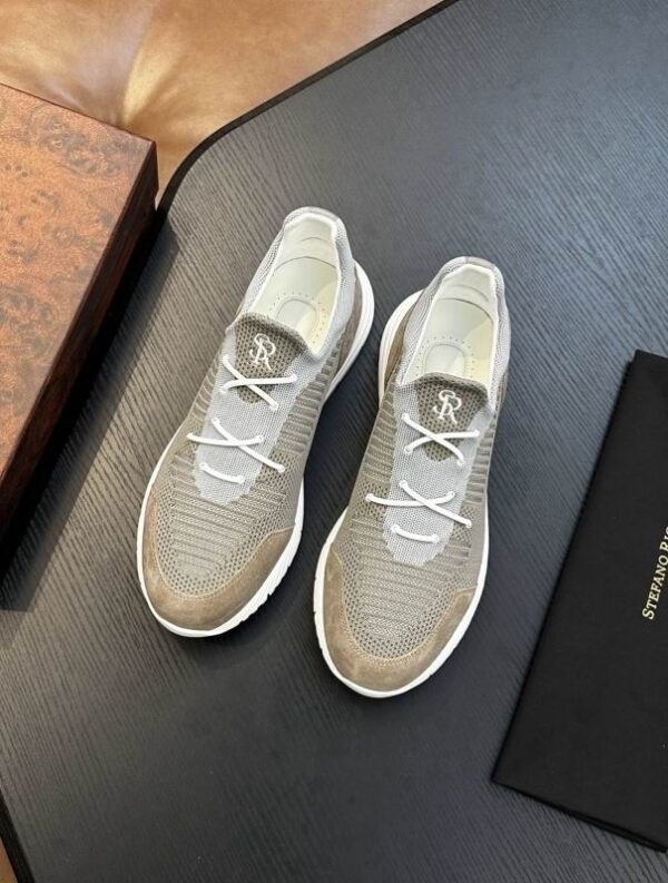 Stefano Ricci Elasticated Lace Sneakers In Multiple Colors