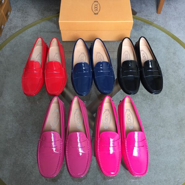 Tod's Patent Leather Loafers In Different Colors