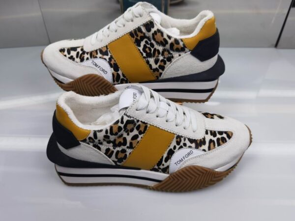 Tom Ford Suede Technical Fabric James Women's Low Top Sneaker