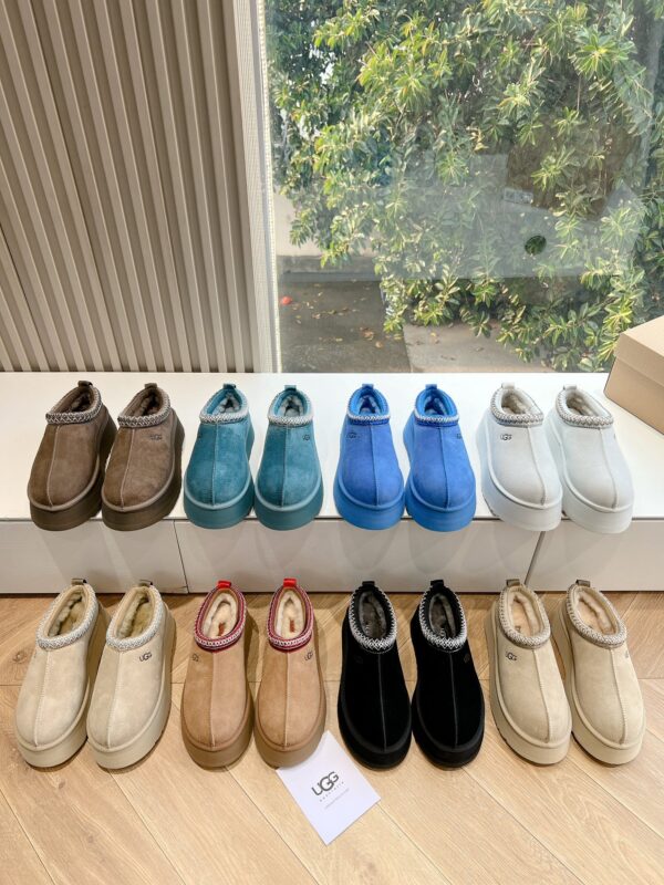 UGG Tazz Platform Suede Boots In Different Colors