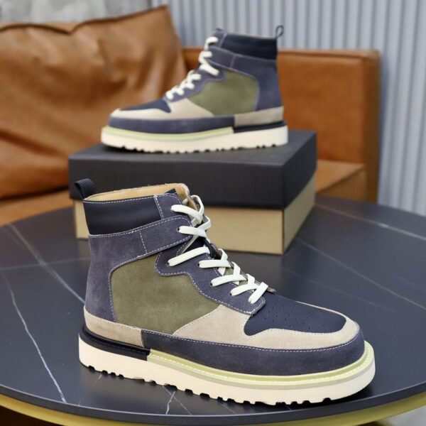 UGG Multi Tone Suede High Top Trainers In 2 Colors