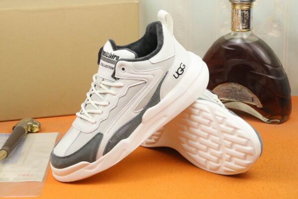 UGG Premium White & Grey Chunky Trainers
