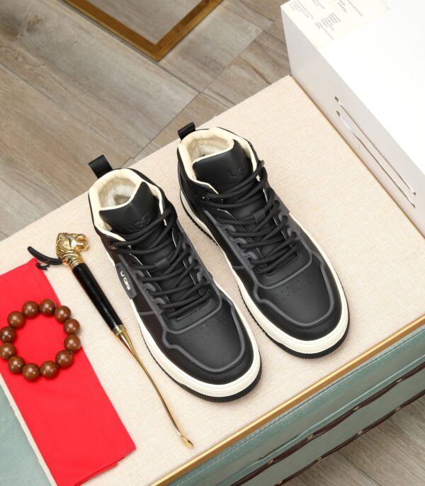 UGG Premium Black High Top Streetwear Trainers In 2 Colors