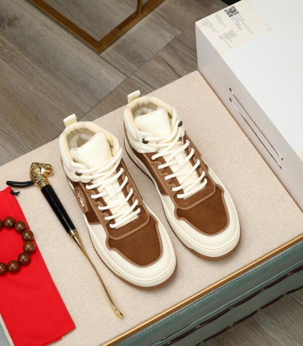 UGG Casual Colorblock Lace Up Skate Trainers In 2 Colors